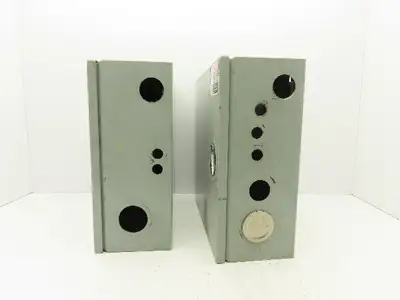 Hoffman A-16N16A Wall Mount Electrical Enclosure 16x16" NEMA Type 1 Lot of 2