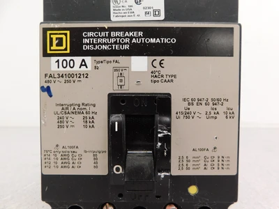 Used Square D FAL341001212 Circuit Breakers Ohio US | Equipment Recovery Corp. #1331033