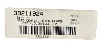 NEW RITEN 5MT E6637 DEAD CENTER MORSE TAPER 71053
