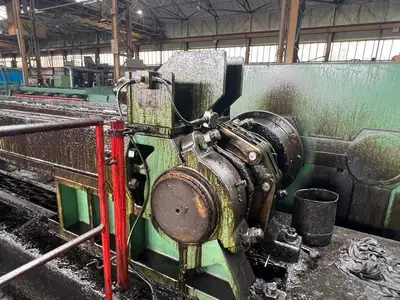 Used SAMUEL PLATT BRIGHT BAR DRAWING, STRAIGHTENING & SAWING LINE (14722) Draw Benches Connecticut US | Machinery International LLC #1557867