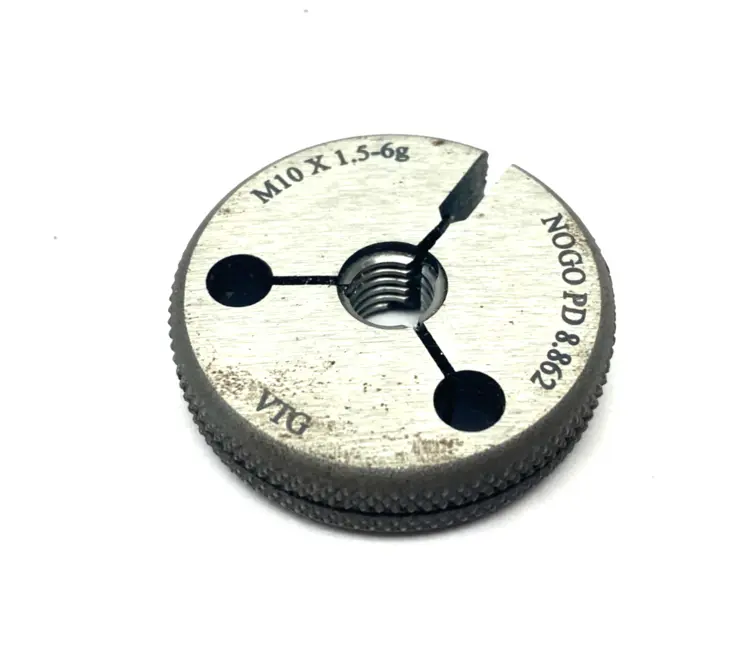 New | in-Stock VERMONT GAGE THREADED RING GAUGE M10X1.5-6G NOGO PD 8.862 Pin & Plug Gages Michigan US | Maverick Industrial Sales #1122778