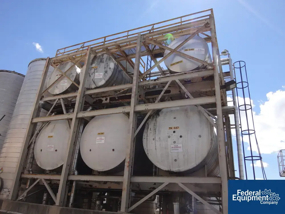 N/A 3000 Gal Horizontal Storage Tank, S/S