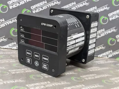 GE Electro Industries PL52001A0B00000 Multifunction Power Monitor EPM-5200P Used