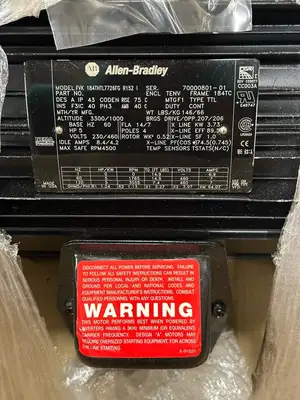 New Allen Bradley Marathon Motors 184Thty7726 Vector Motor,5 Hp. (BIN-7.5.3. )￼