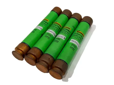 NEW LOT OF 4 BUSSMANN FRS-R-2-1/4 FUSES FRSR214
