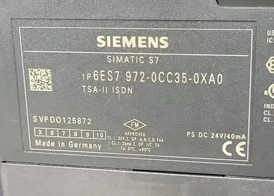 Siemens 6ES7972-0CC35-0XA0 Simatic S7 Loc3E20