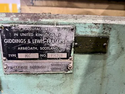 USED GIDDINGS & LEWIS MC