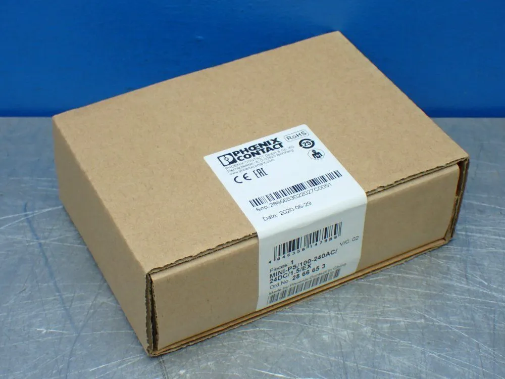 New | in-Stock PHOENIX CONTACT 2866653 DIN Rail Power Supplies Ohio US | HGR 24 #896834