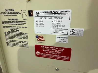 Used _UNKNOWN_ _UNKNOWN_ Uninterruptible Power Supplies Ohio US | Federal Equipment Company #1365501