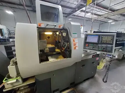 Used 2010 HANWHA XD-20H Swiss Type Automatic Screw Machines Arizona US | KD Machinery #71473