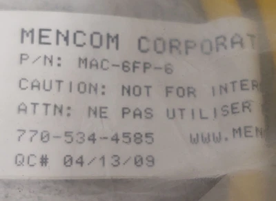 NEW MENCOM MAC-6FP-6
