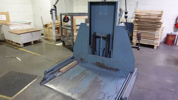 Used HEINRICH BAUMANN NUP 16 FO Jogger / Paper Lift Paper Joggers Illinois US | Machinery Solutions Group, Inc. #885798