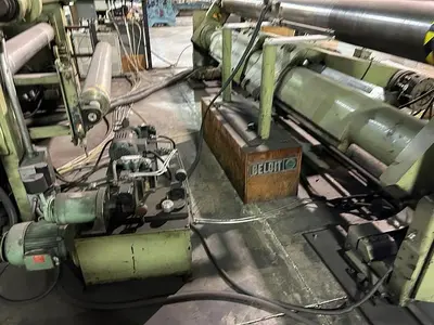 USED 84" BELOIT SLITTER/REWINDER MODEL 4 84" BELOIT SLITTER/REWINDER MODEL 4