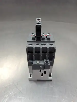 ABB A263010 AC 45A Contactor w/ABB CA510 Auxiliary Contactor. 4A43.1