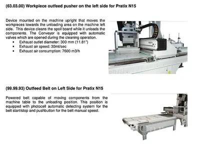 USED 2014 SCMI PRATIX N-15 CNC ROUTER