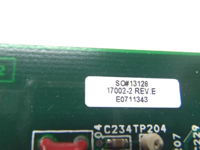 17002-2 | Ircon ScanIR II  Rev E Relay I/O Processor PCB - Used