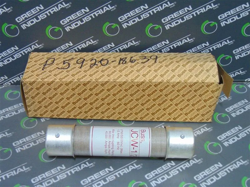 Buss JCW-1/2E High Voltage Fuse 1/2A 2750/5500VAC New NIB