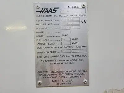 Used 2012 HAAS VF-4 Vertical Machining Centers Illinois US | Aucto #1421902