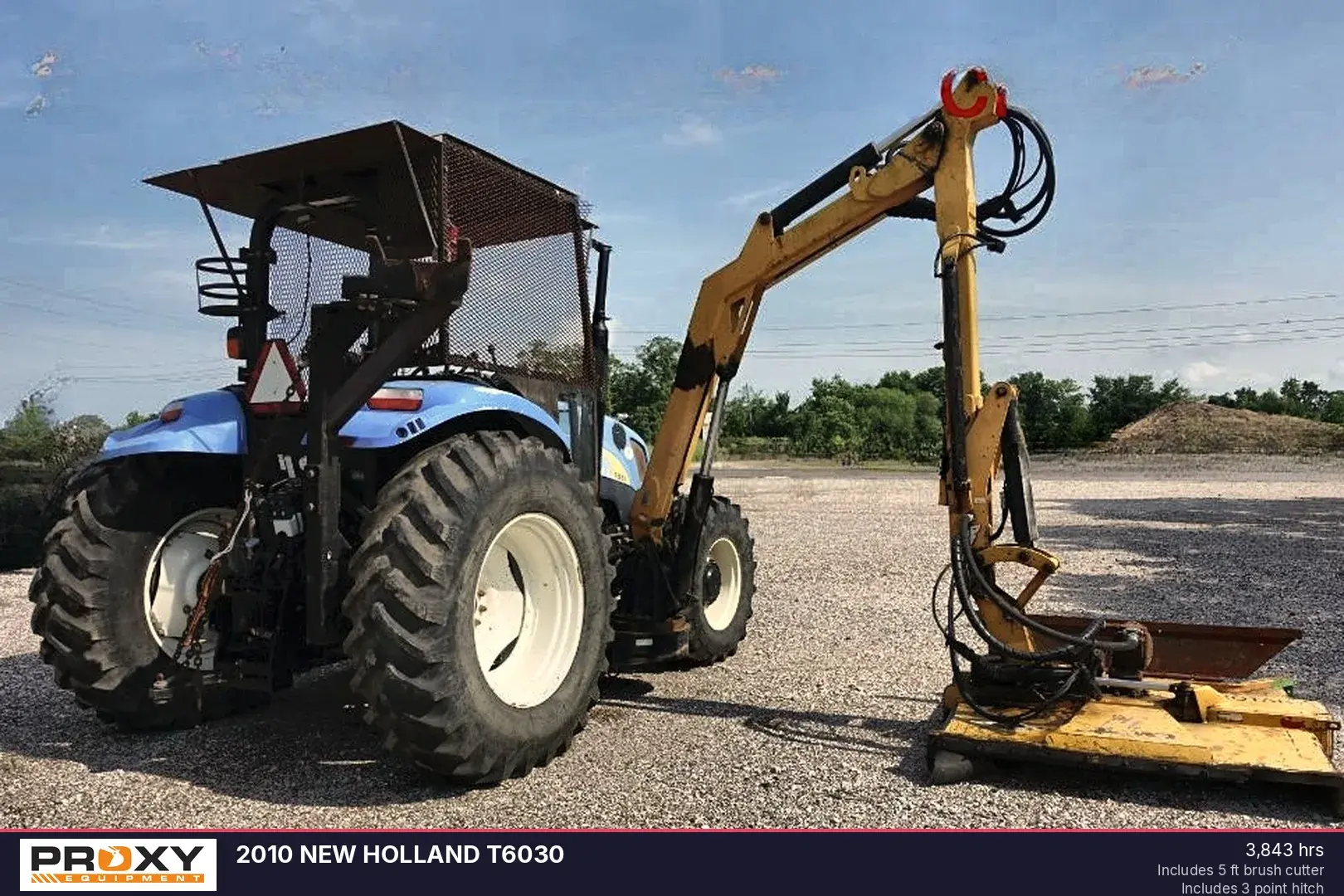 Used 2010 NEW HOLLAND T6030 Tractors & Trailers Texas US | Proxy Equipment #1377846