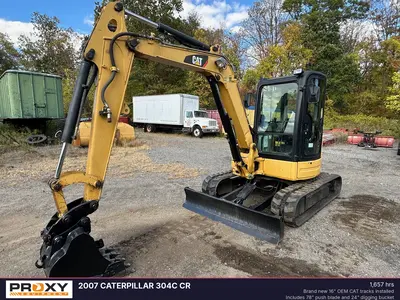 Used 2007 CATERPILLAR 304C CR Crawler Excavators - Mini New Jersey US | Proxy Equipment #1378290