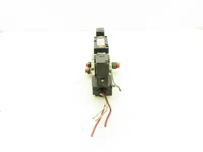 SMC VFS3300-3FZ Solenoid Valve Pneumatic Air AC94-136V 3/8" Ports