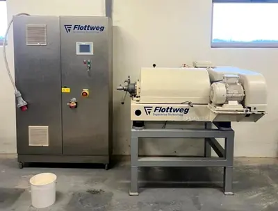 Flottweg Z23-3/441 sanitary tricanter centrifuge, 316SS.