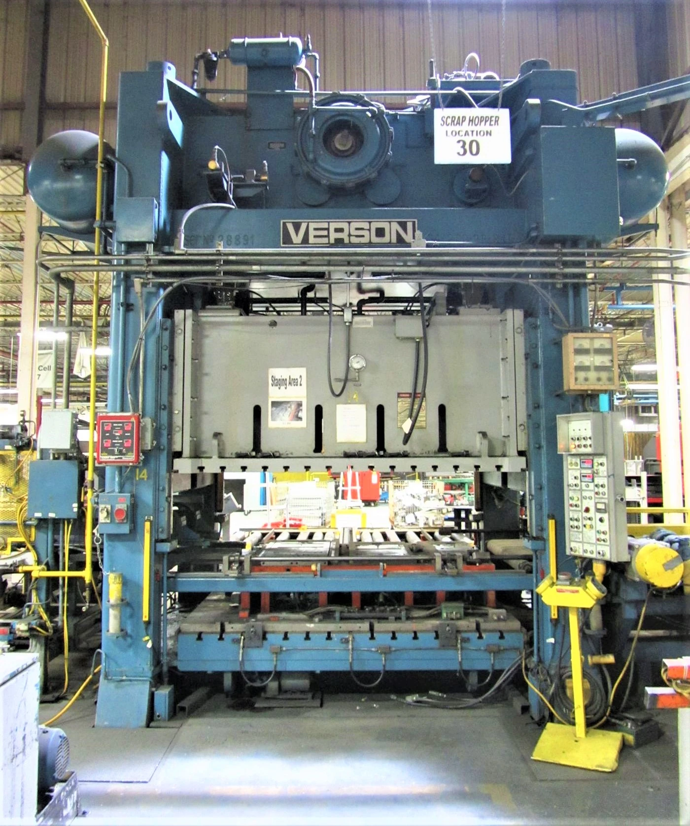 USED 1990 VERSON VERSON S4-200-96-84T PRESS