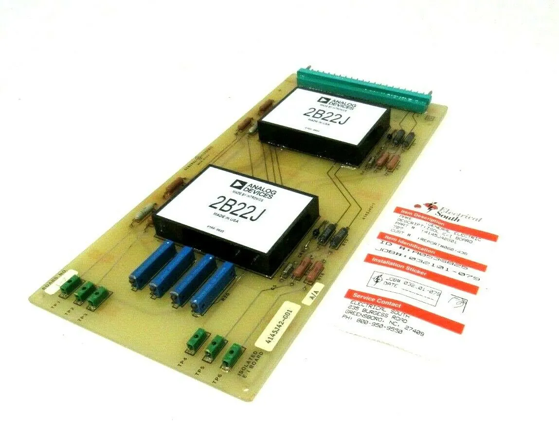 REPAIRED GENERAL ELECTRIC 4145J42-G01 ISOLATED E/I BOARD 4145J42G01