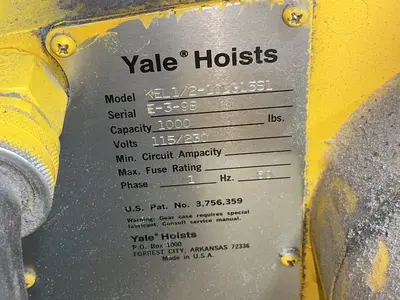 Used _UNKNOWN_ _UNKNOWN_ Hoists (All Types) Ohio US | HGR 24 #1370495