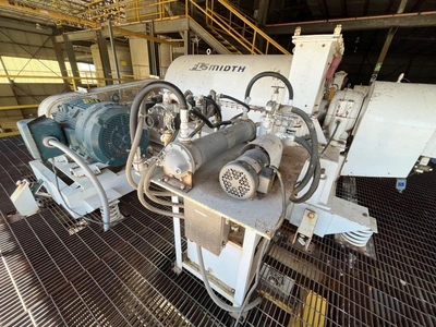 (3) Bird 36 x 72 solid bowl decanter centrifuges, 316SS.