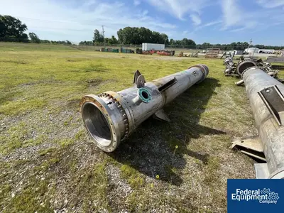 USED Buffalo Technologies 1,675 Sq Ft Buffalo Technologies Heat Exchanger, 304L S/S, 105/105#