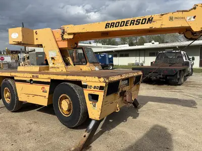 Used 2007 BRODERSON IC80-3G Carry Deck Cranes Tennessee US | Moore Equipment #1517251