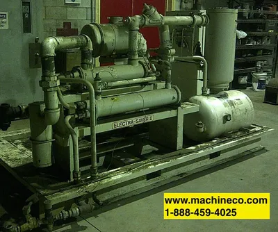 Used Gardner-Denver Electra-Saver II Rotary Screw & Sliding Vane Air Compressors Quebec CA | Machineco #1256353