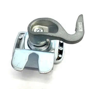 USED RITTAL CAM LOCKING DEVICE FOR ENCLOSURES, ALUMINUM FACE PLATE
