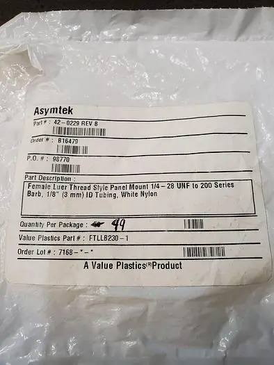 ASYMTEK 42-0229 REV B