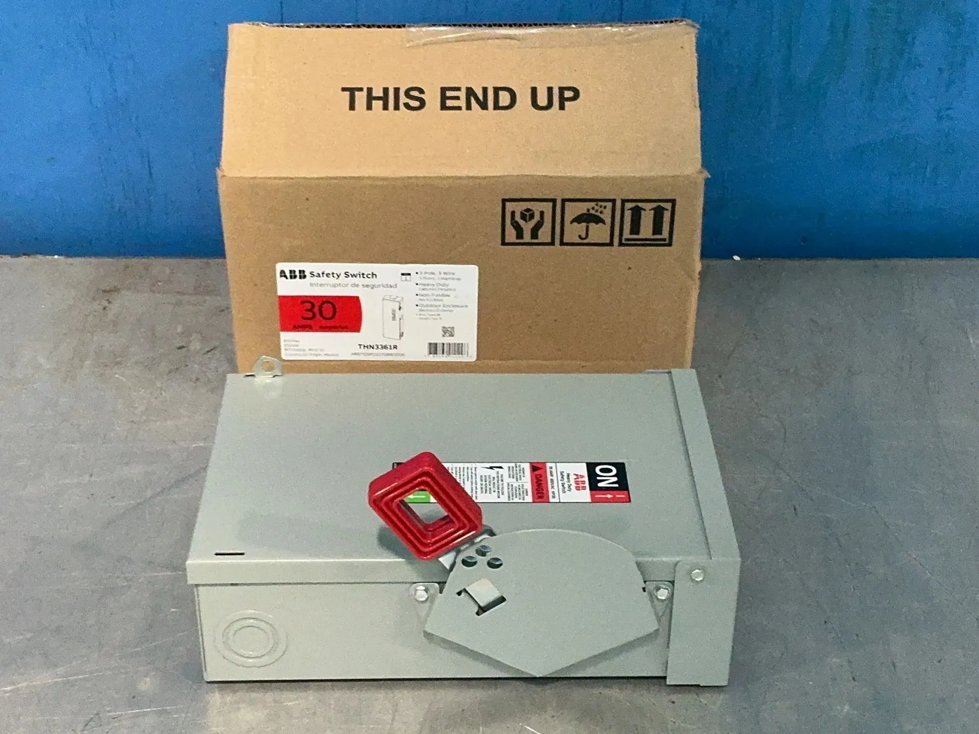 New | in-Stock ABB THN3361R Disconnects Ohio US | HGR 24 #1278505