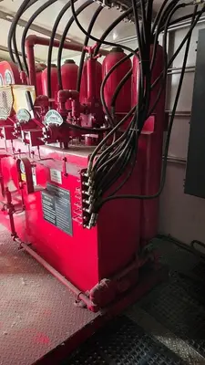 USED CONTROL TECHNOLOGY INC 5 STATION HYDRAULIC ACCUMULATOR