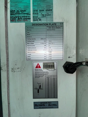2018 BAYKAL HNC3106 Guillotines | ESP Machinery Australia Pty Ltd (5)