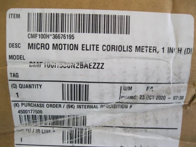 NEW Micro Motion CMF100 H530N2BAEZZZ