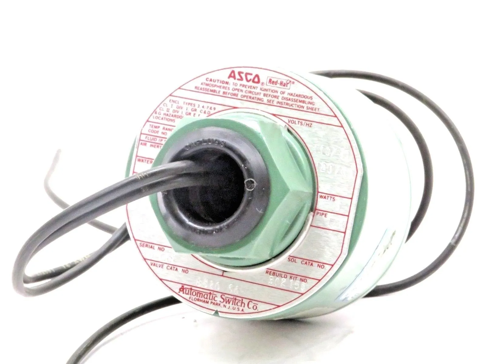 NEW ASCO 8320-66 SOLENOID VALVE VOLTS102 60HZ 832066