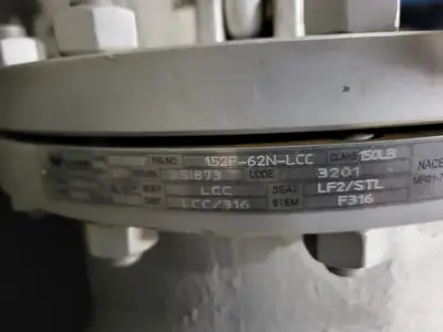 8" Class 150 Globe Valve BS1873