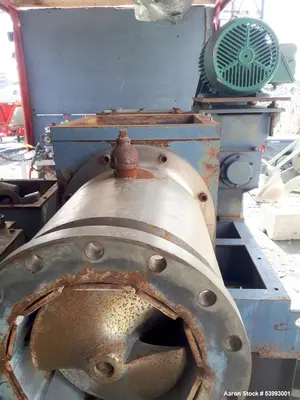 Bonnot Co. 12" Extruder – 40 HP Jacketed Grooved Barrel Industrial Screw Extruder