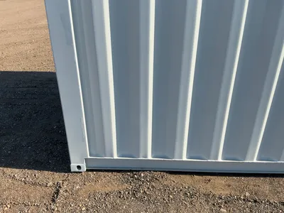 New 12’ Job Site Storage Container, 12’x87-1/2”x98-1/2” tall overall, Swing Doors on One End with 7’...