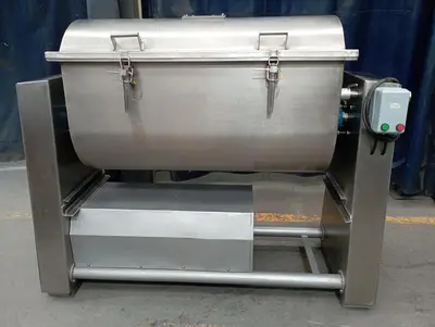 Stainless Steel 13 cu-ft Ribbon Blender