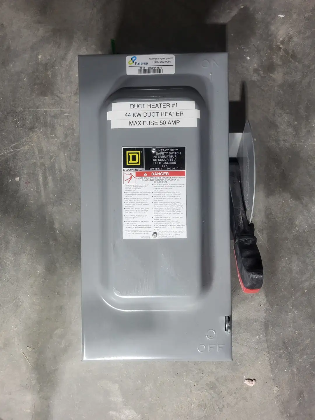 USED SQUARE D CH362