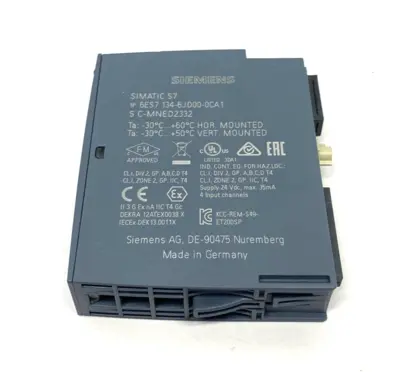USED SIEMENS SIMATIC ET 200SP ANALOG INPUT MODULE AI 4XRTD/TC
