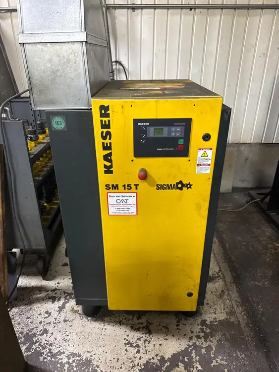 Used 2015 KAESER SM 15 T Rotary Screw & Sliding Vane Air Compressors Ohio US | Aucto #1306750
