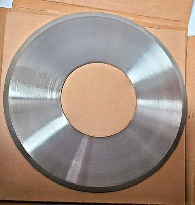 Diamond Cut Off Grinding Wheel 12” x .070" x 5” Bore CHAND D80/100R100B 1/4"