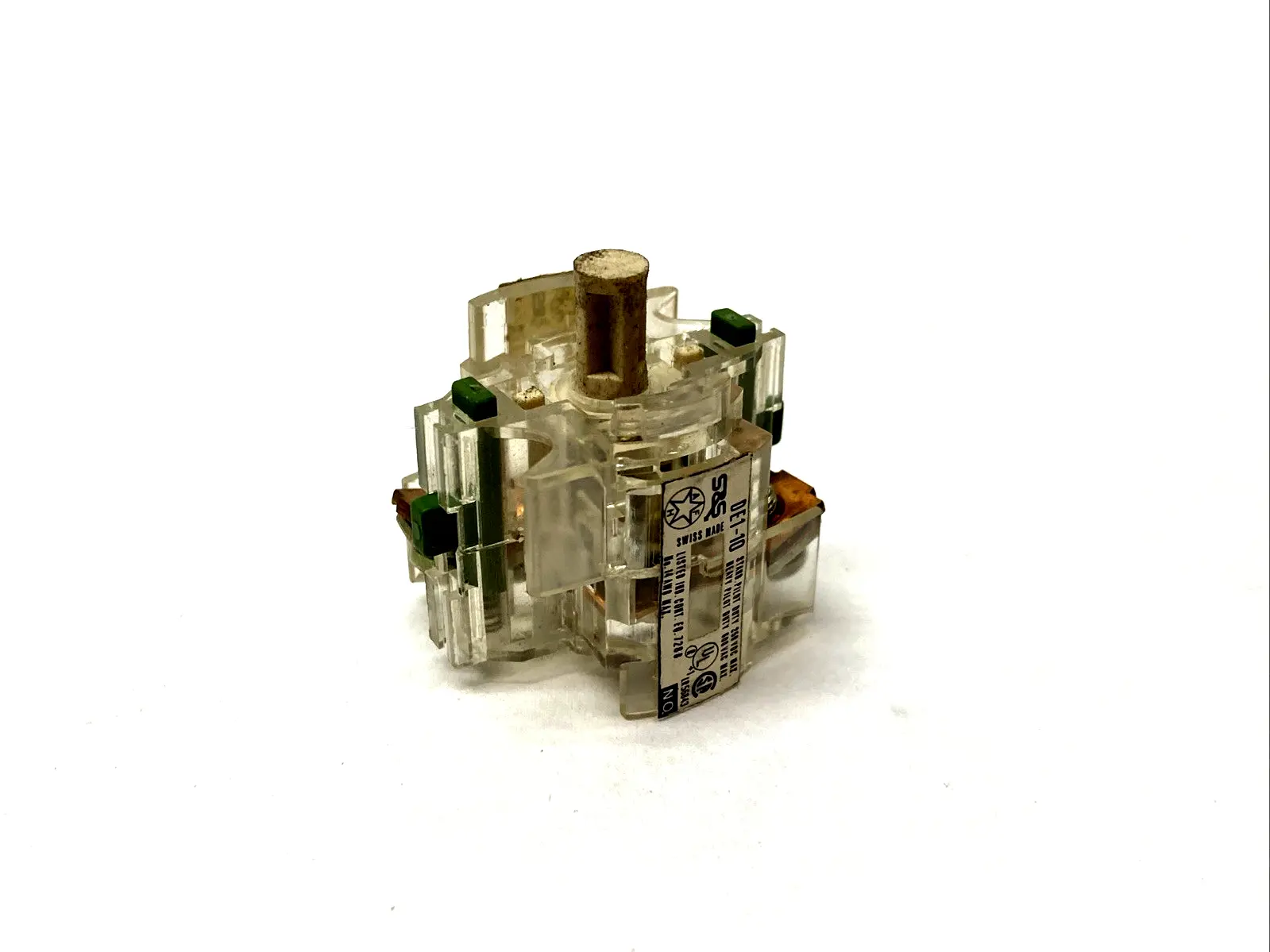 DE1-10 | Sprecher+Schuh  Contact Block 220V 6A - Used