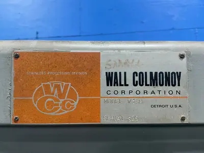 Used WALL COLMONOY CORP V16H Heat Treating Units Ohio US | HGR 24 #1787346